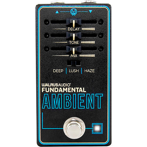 Walrus Audio Fundamental Series Ambient Reverb Effects Pedal Condition 1 - Mint Black