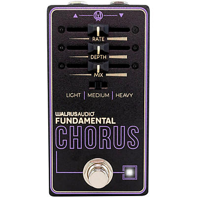 Walrus Audio Fundamental Series Chorus Effects Pedal -