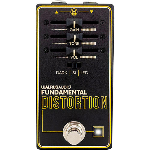 Walrus Audio Fundamental Series Distortion Effects Pedal Condition 1 - Mint Black