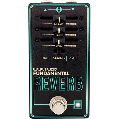 Walrus Audio Fundamental Series Reverb Effects Pedal -