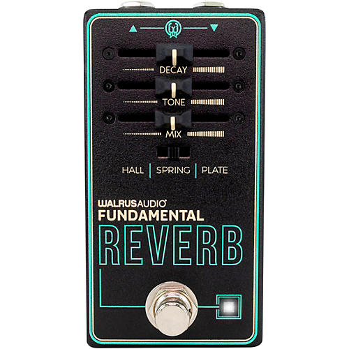 Walrus Audio Fundamental Series Reverb Effects Pedal Condition 1 - Mint Black