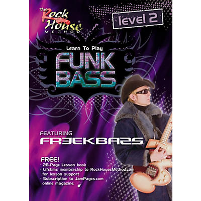 Hal Leonard Funk Bass Level 2 with Freekbass (DVD)