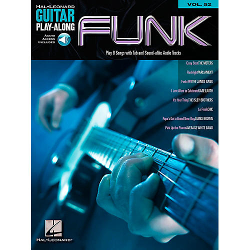 Funk Guitar - Guitar Play-Along Series, Volume 52 (Book/CD)