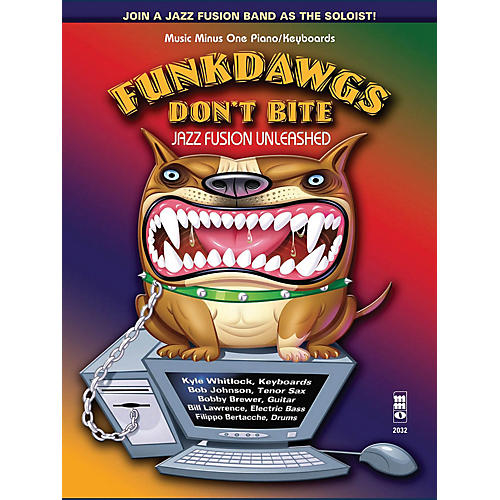 Funkdawgs Don't Bite - Jazz Fusion Unleashed (Guitar) Music Minus One Series Softcover with CD