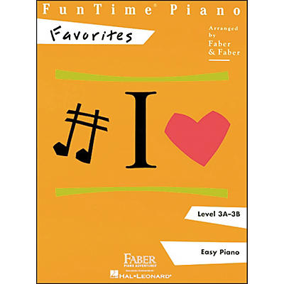 Faber Piano Adventures Funtime Piano Favorites Book Level 3A-3B Easy Piano - Faber Piano