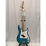 Used Peavey Fury Electric Bass Guitar Blue