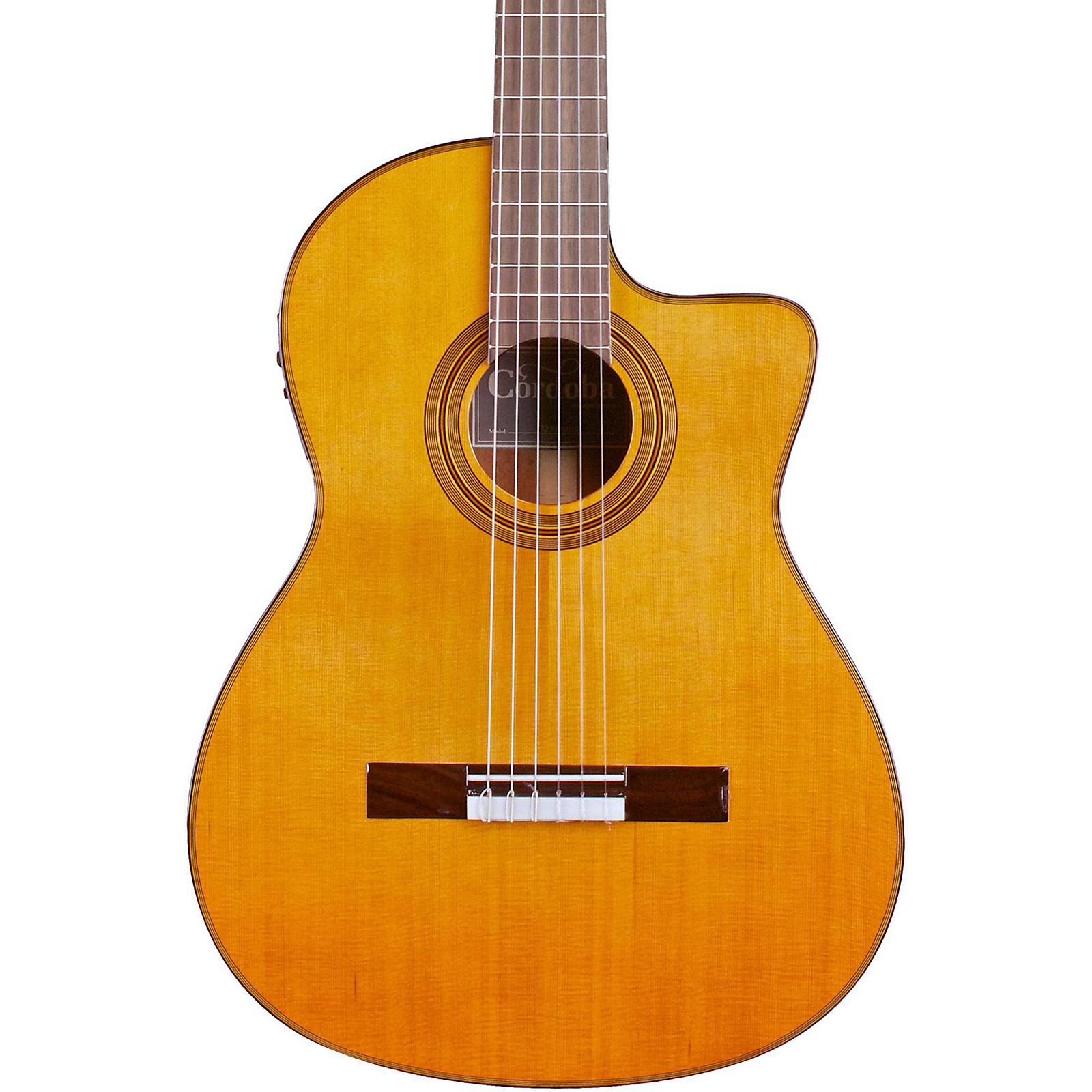 Cordoba Fusion 12 Natural Cedar Classical Electric Guitar Musician's