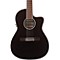 Fusion 14 Jet Acoustic Electric Nylon String Classical Guitar Level 2 Black 888365172552