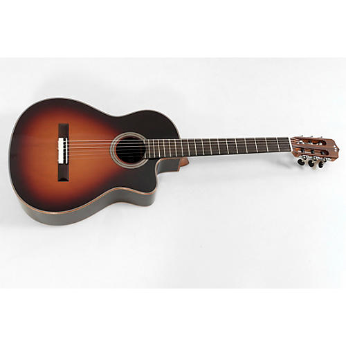 Cordoba Fusion Orchestra CE Crossover Classical Acoustic-Electric Guitar Condition 3 - Scratch and Dent Teardrop Sunburst 197881051815