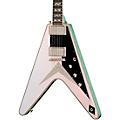 Epiphone Futura Flying V Custom Electric Guitar - Quicksilver ShiftQuicksilver Shift
