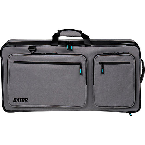 Gator G-CLUB Limited Edition XL Messenger Bag for 28-Inch DJ Controllers Condition 1 - Mint Gray
