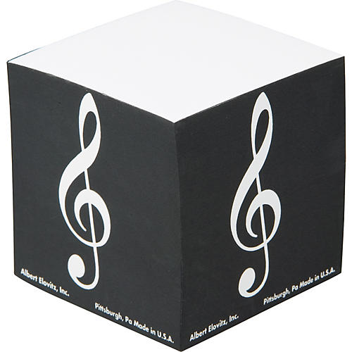 G-Clef Memo Cube