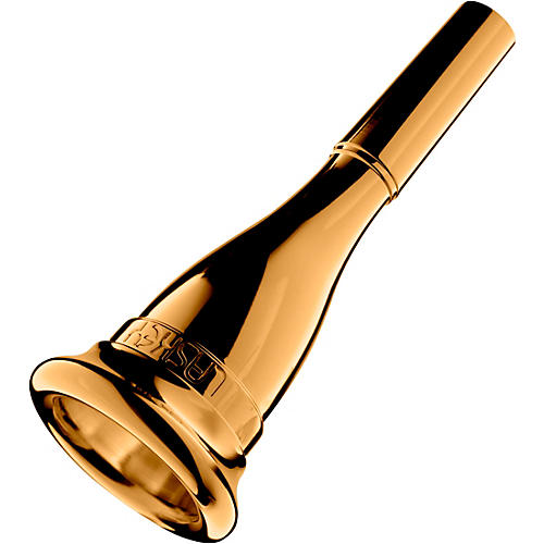 Laskey G Series Classic American Shank French Horn Mouthpiece in Gold 80G