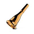 Laskey G Series Classic American Shank French Horn Mouthpiece in Gold 725G85GW