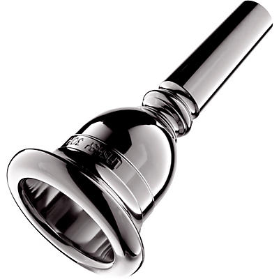 Laskey G Series Classic American Shank Tuba Mouthpiece in Silver