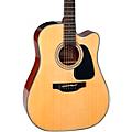 Takamine G Series GD30CE Dreadnought Cutaway Acoustic-Electric Guitar Gloss BlackGloss Natural