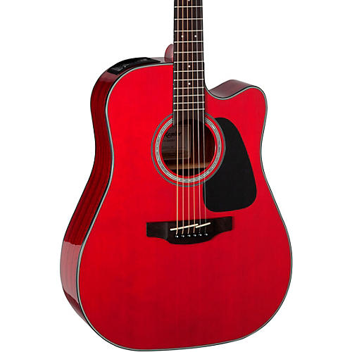 Takamine G Series GD30CE Dreadnought Cutaway Acoustic-Electric Guitar Condition 1 - Mint Wine Red