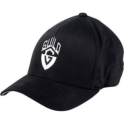 Guild G-Shield Logo Flexfit Hat Black