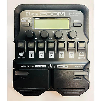 Zoom G1 FOUR Multi Effects Processor