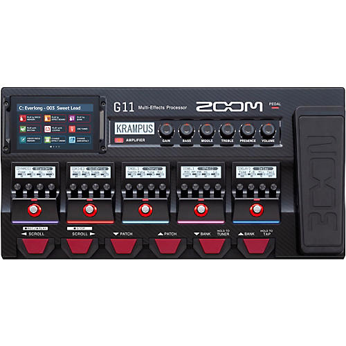 Zoom G11 Multi-Effects Processor With Expression Pedal Condition 1 - Mint Regular