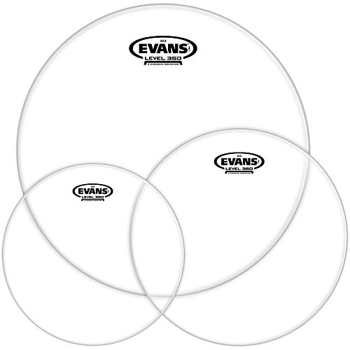 G12 Clear 10/12/14 Fusion Drumhead Pack
