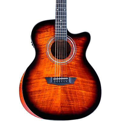 Washburn G12FCE Comfort Series Grand Auditorium Acoustic-Electric Guitar