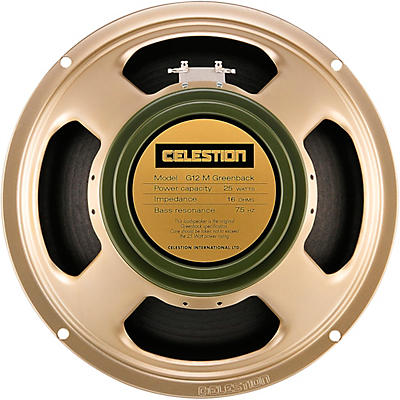Celestion G12M Greenback 25W, 12" Guitar Speaker