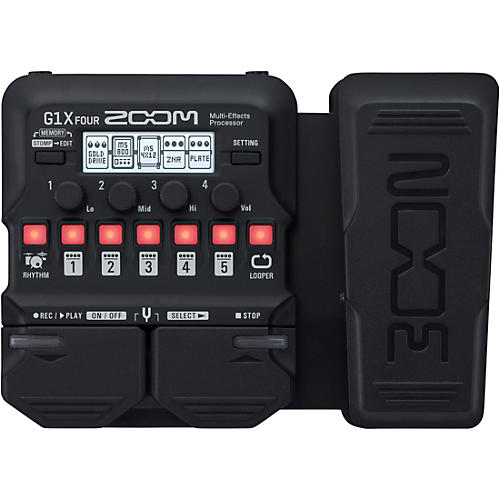 Zoom G1X FOUR Guitar Multi-Effects Processor With Expression Pedal Condition 1 - Mint