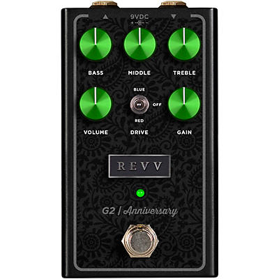 Revv Amplification G2 Anniversary Edition Overdrive Effects Pedal