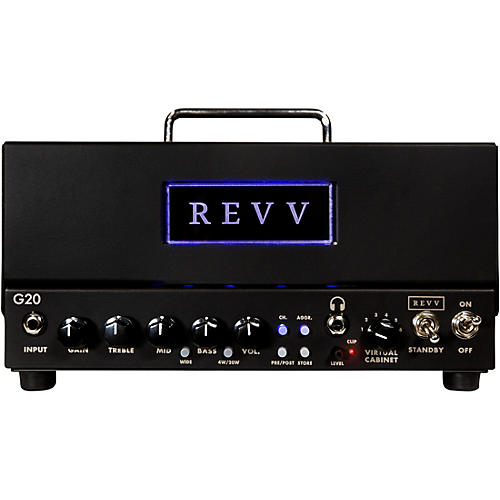 Revv Amplification G20 20W Tube Guitar Amp Head Condition 1 - Mint Black