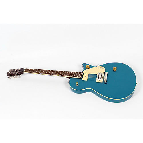 Gretsch Guitars G2215-P90 Streamliner Junior Jet Club Electric Guitar Condition 3 - Scratch and Dent Ocean Turquoise 197881275228