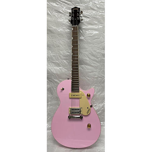 Gretsch Guitars G2215-P90 Streamliner Junior Jet Club Solid Body Electric Guitar Shell Pink