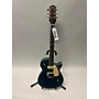 Used Gretsch Guitars G2215-P90 Streamliner Junior Solid Body Electric Guitar teal