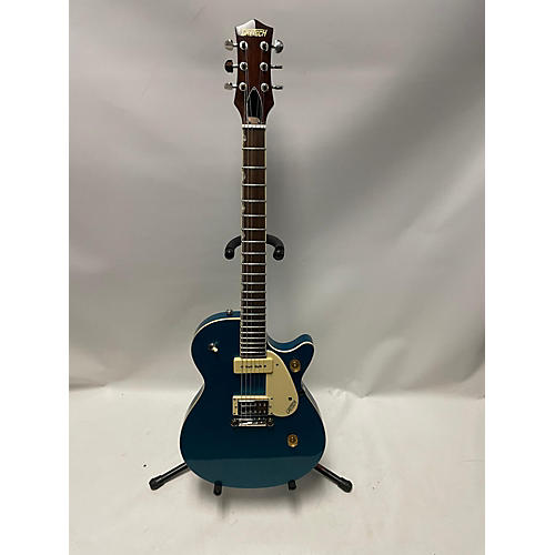 Gretsch Guitars G2215-P90 Streamliner Junior Solid Body Electric Guitar Blue