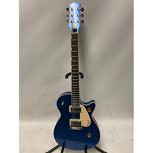 Gretsch Guitars G2217 Junior Jet Club Solid Body Electric Guitar Fairlane Blue