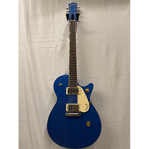 Gretsch Guitars G2217 Streamliner Junior Jet Club Solid Body Electric Guitar Blue