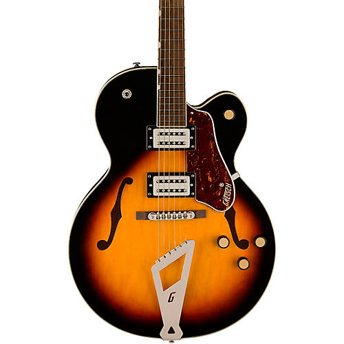 Gretsch Guitars G2420 Streamliner Hollowbody With Chromatic II Tailpiece Electric Guitar Aged Brooklyn Burst