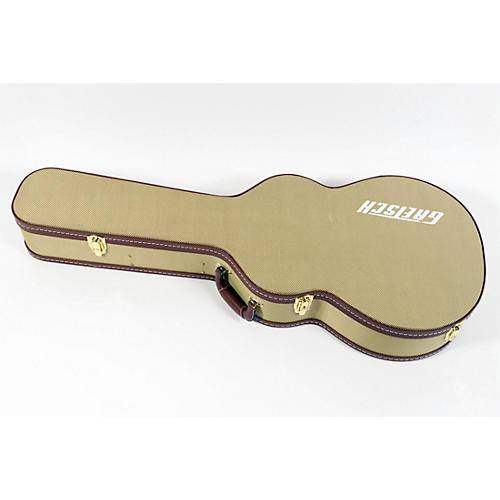 Gretsch G2420T Tweed Case for Streamliner Guitars Condition 3 - Scratch and Dent Brown, Brown Plush 197881214302