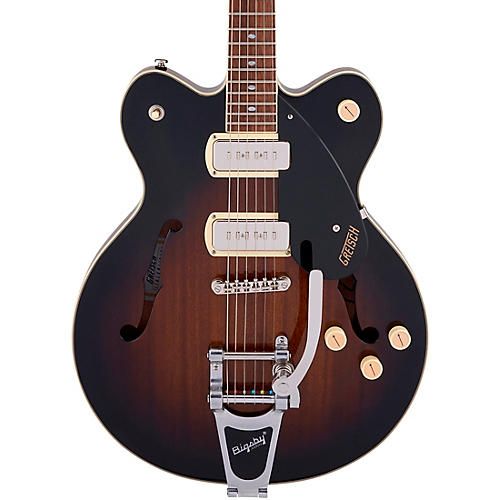 Gretsch Guitars G2622T P90 Streamliner Center Block Jr. Double-Cut P90 Electric Guitar With Bigsby Brownstone
