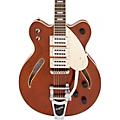 Gretsch Guitars G2627T Streamliner Center Block 3-Pickup Cateye With Bigsby Electric Guitar WhiteSingle Barrel Stain