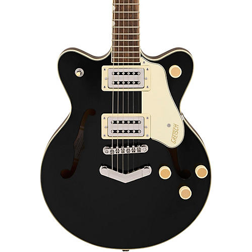 Gretsch Guitars G2655 Streamliner Center Block Jr. Double-Cut With V-Stoptail Electric Guitar Black