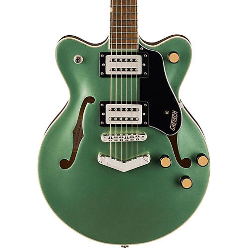 Gretsch G2655 Streamliner Center Block Jr. Double-Cut With V-Stoptail Electric Guitar Steel Olive