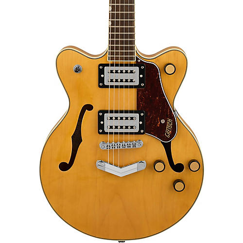 Gretsch Guitars G2655 Streamliner Center Block Jr. Double-Cut With V-Stoptail Electric Guitar Village Amber