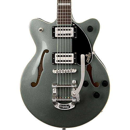 Gretsch Guitars G2655T Streamliner Center Block Jr. Double-Cut With Bigsby Electric Guitar Sterling Green