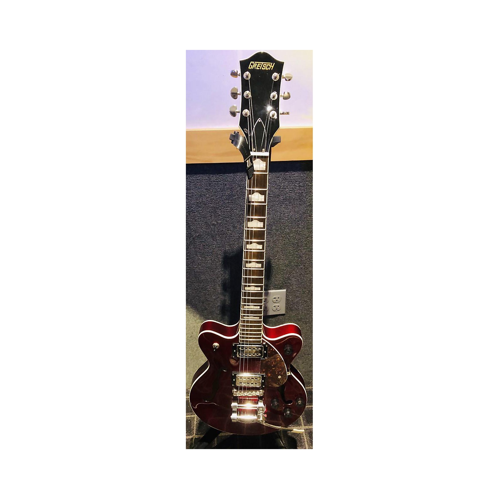 Used Gretsch Guitars G2657T Hollow Body Electric Guitar Red Musician