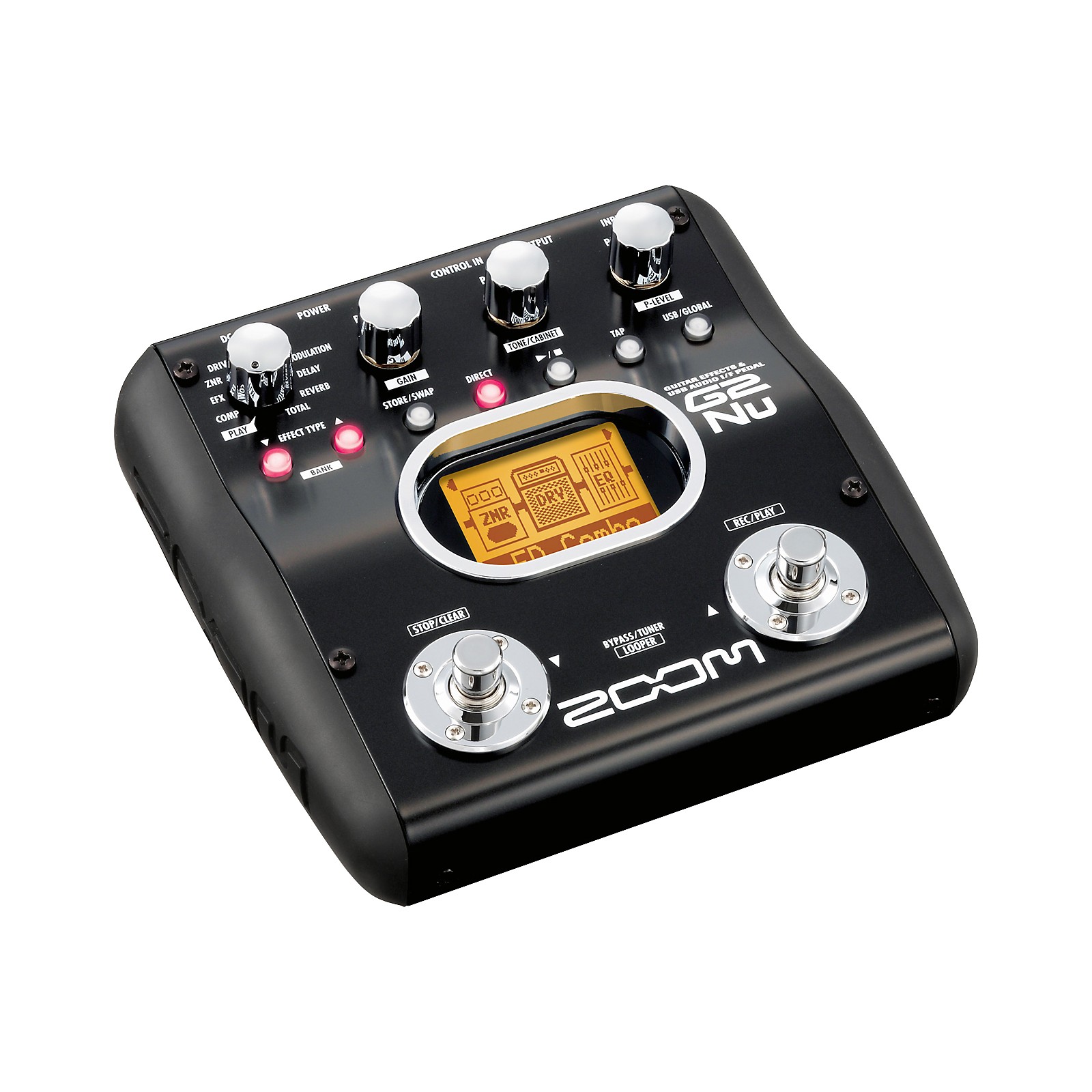 Zoom G2nu Guitar Multi Effects Pedalusb Interface Musicians Friend