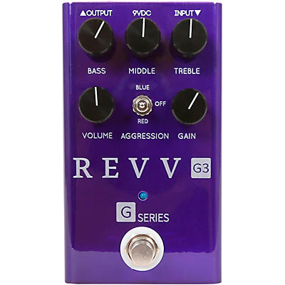 Revv Amplification G3 Distortion Effects Pedal