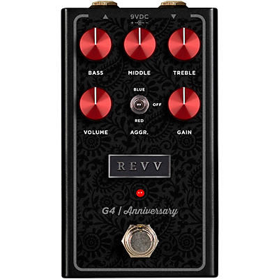 Revv Amplification G4 Anniversary Edition Distortion Effects Pedal