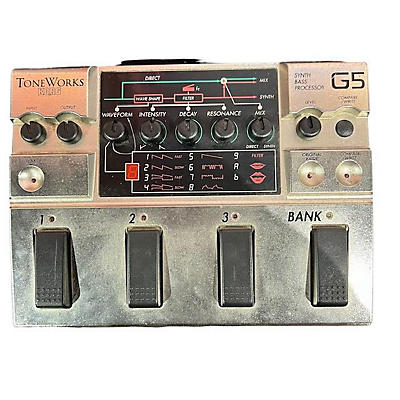 Korg G5 Synth Bass Processor Pedal Board