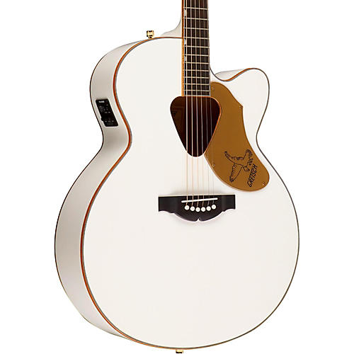 gretsch white acoustic guitar